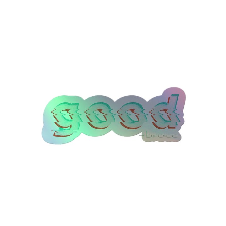 good holographic sticker product image (2)