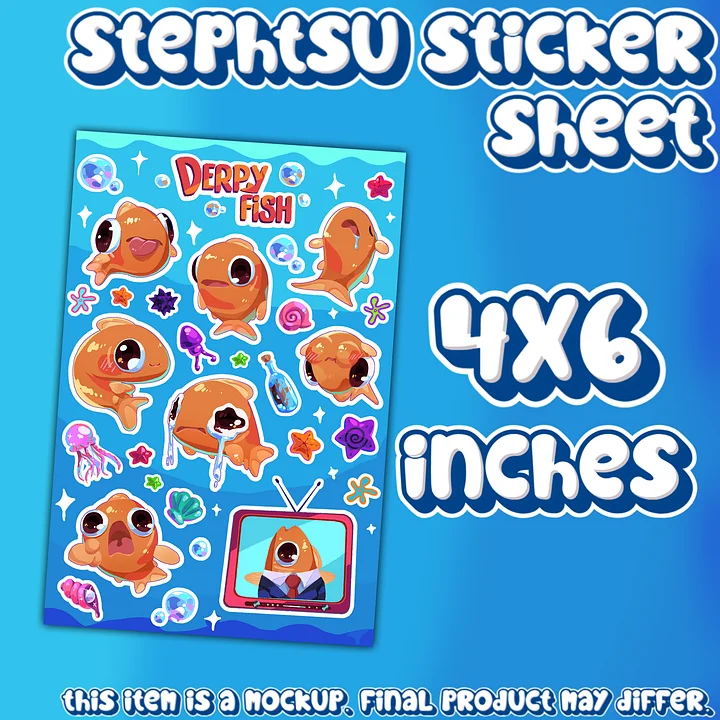 StephTsu Sticker Sheet product image (2)