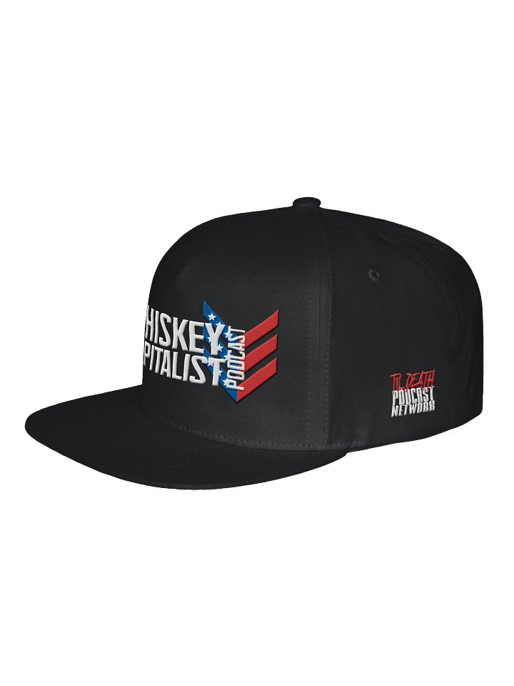 Main Logo Flat Snapback Hat - Embroidered product image (2)