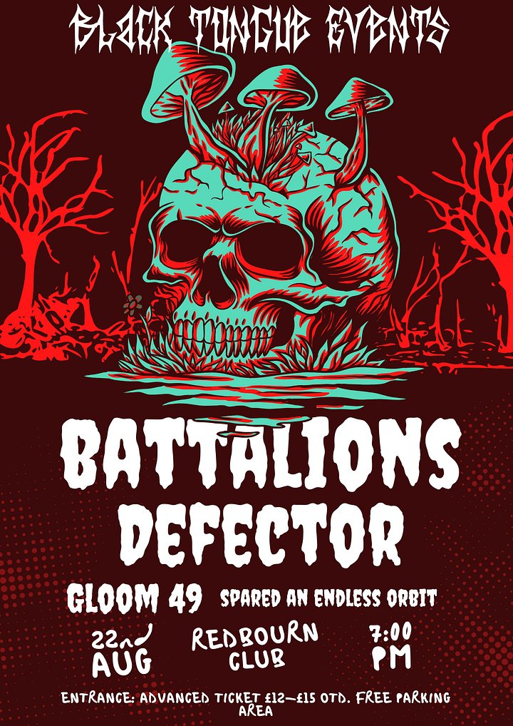 🎟️ Battalions & Defector UK – Live at the Redbourn Club VIP Access product image (1)