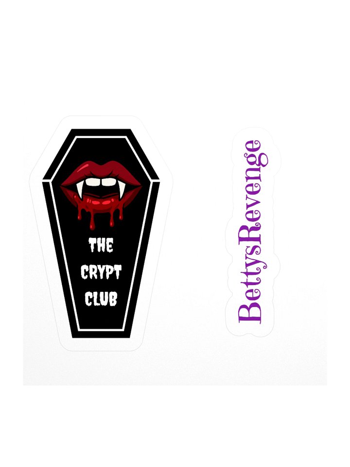 BettysRevenge Crypt Club Sticker product image (2)