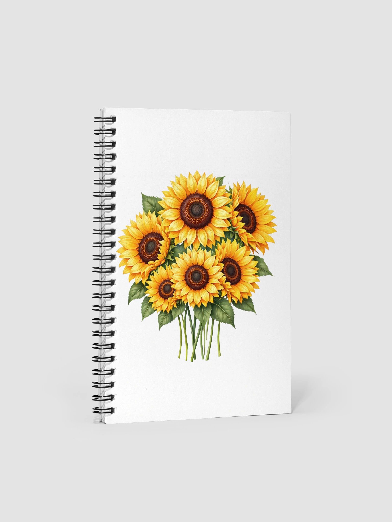 Sunflower Serenade Spiral Notebook product image (1)