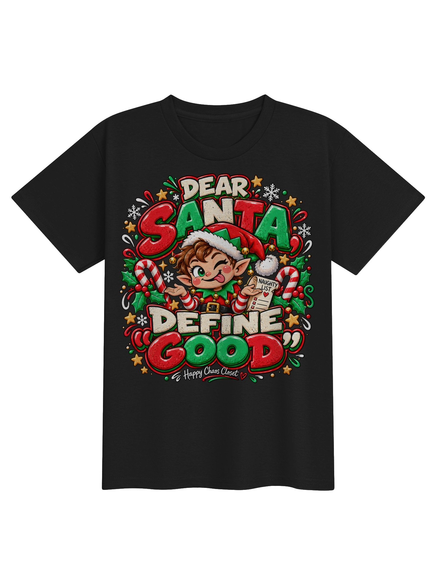 Dear Santa, Define Good Youth Tee product image (3)