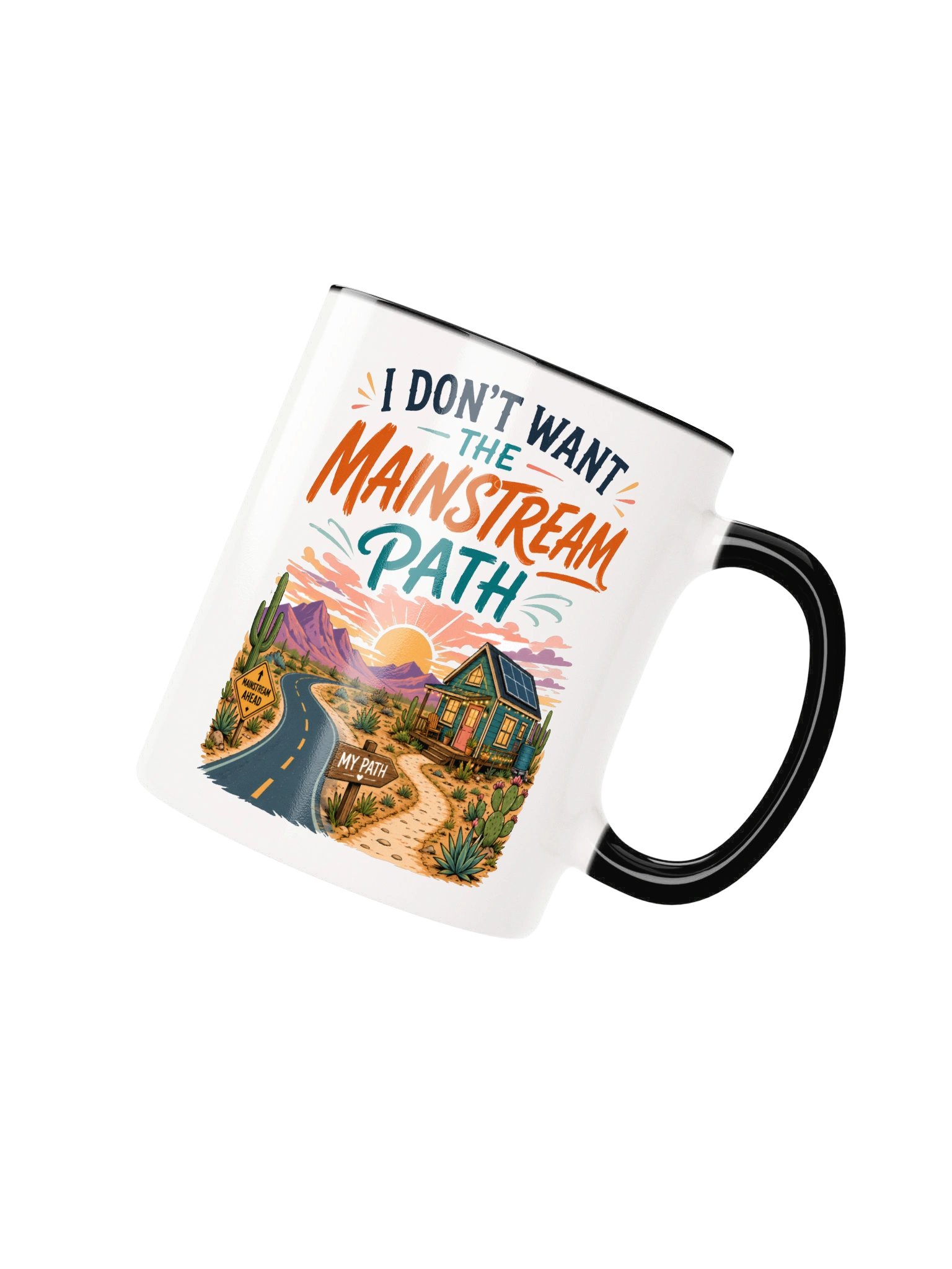 No Mainstream Path Desert Mug product image (9)