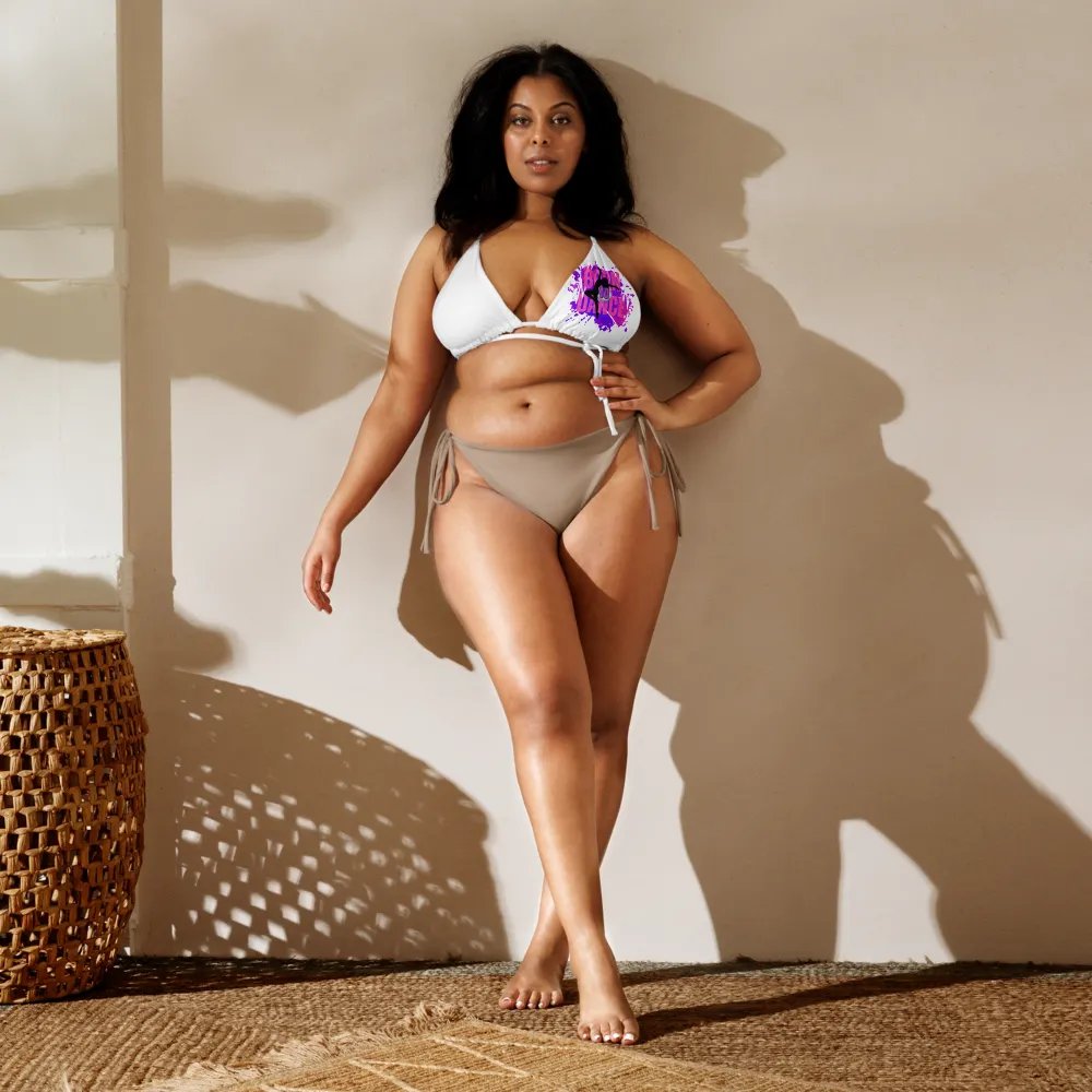 Born to Dance Her Silhouette String Bikini Top product image (4)