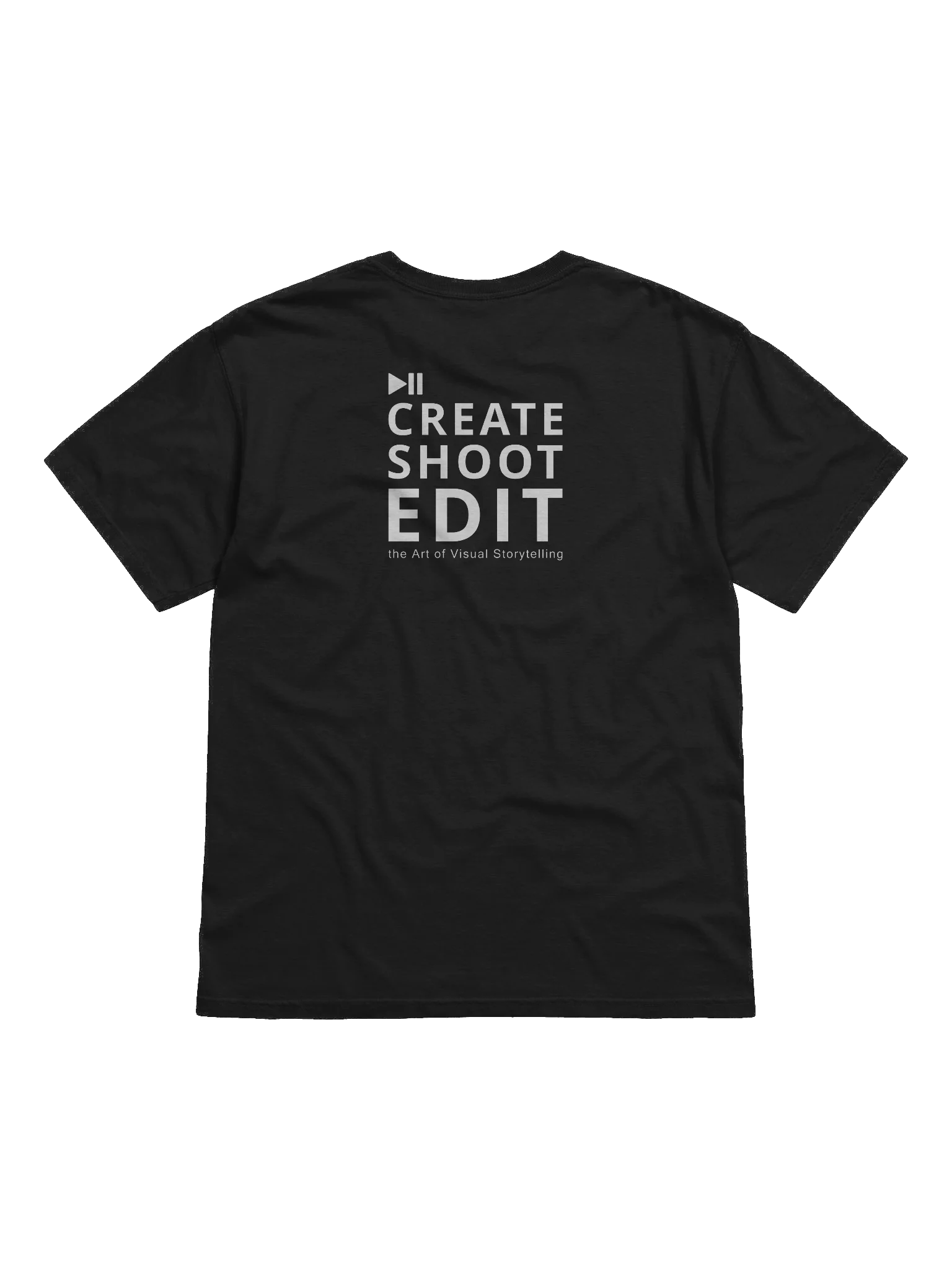 Create, Shoot, Edit Tee – The Art of Visual Storytelling product image (2)