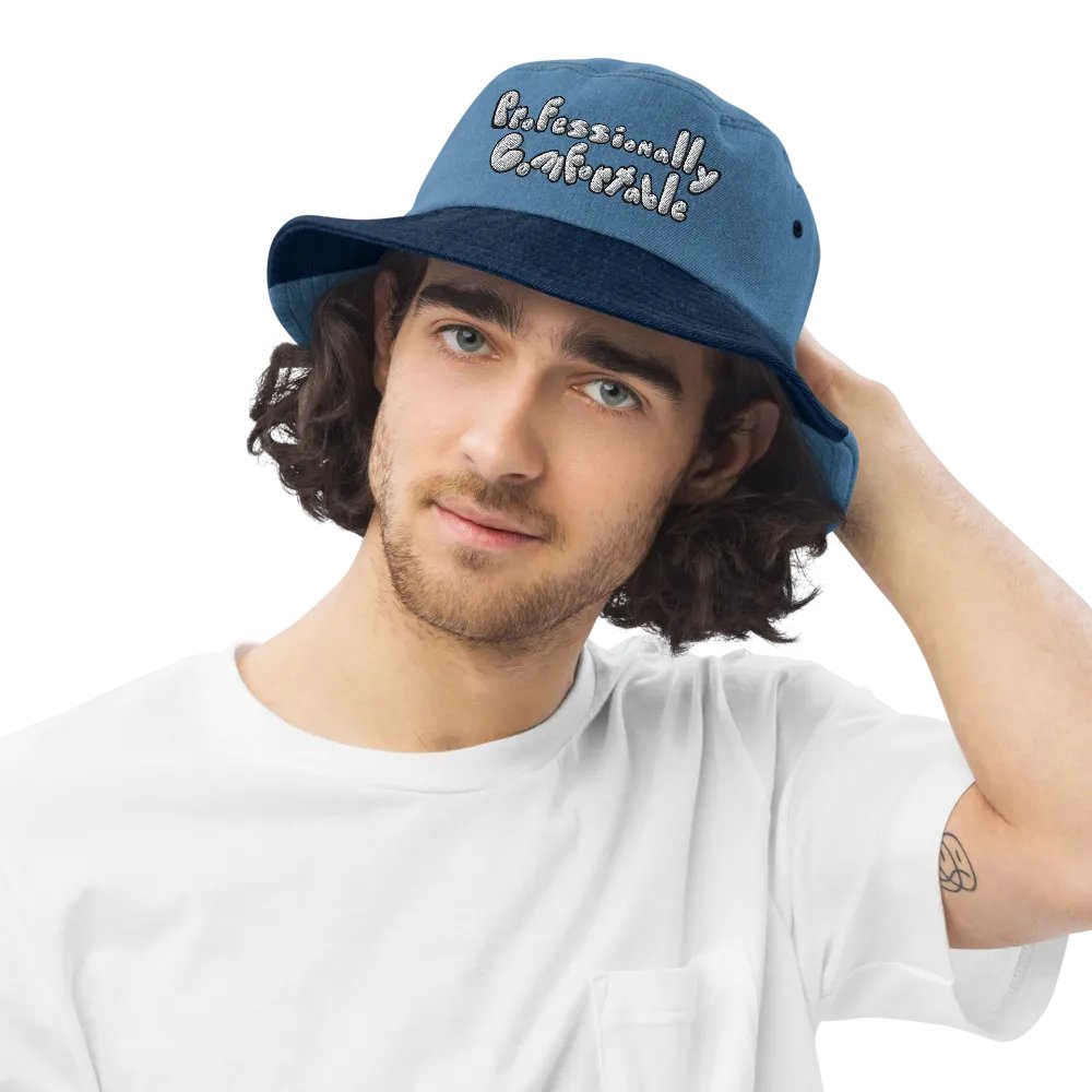 Professionally Comfortable Denim Bucket Hat product image (6)