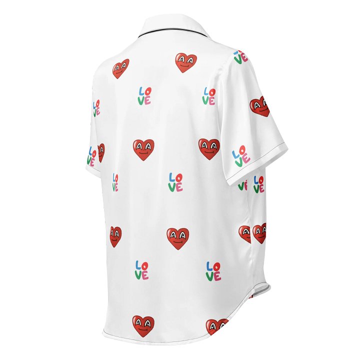 'Love-Heart' Pyjama Short Sleeve Top product image (2)