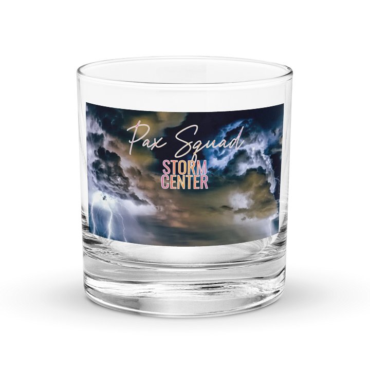 Pax Squad Storm Center Rocks Glass product image (1)