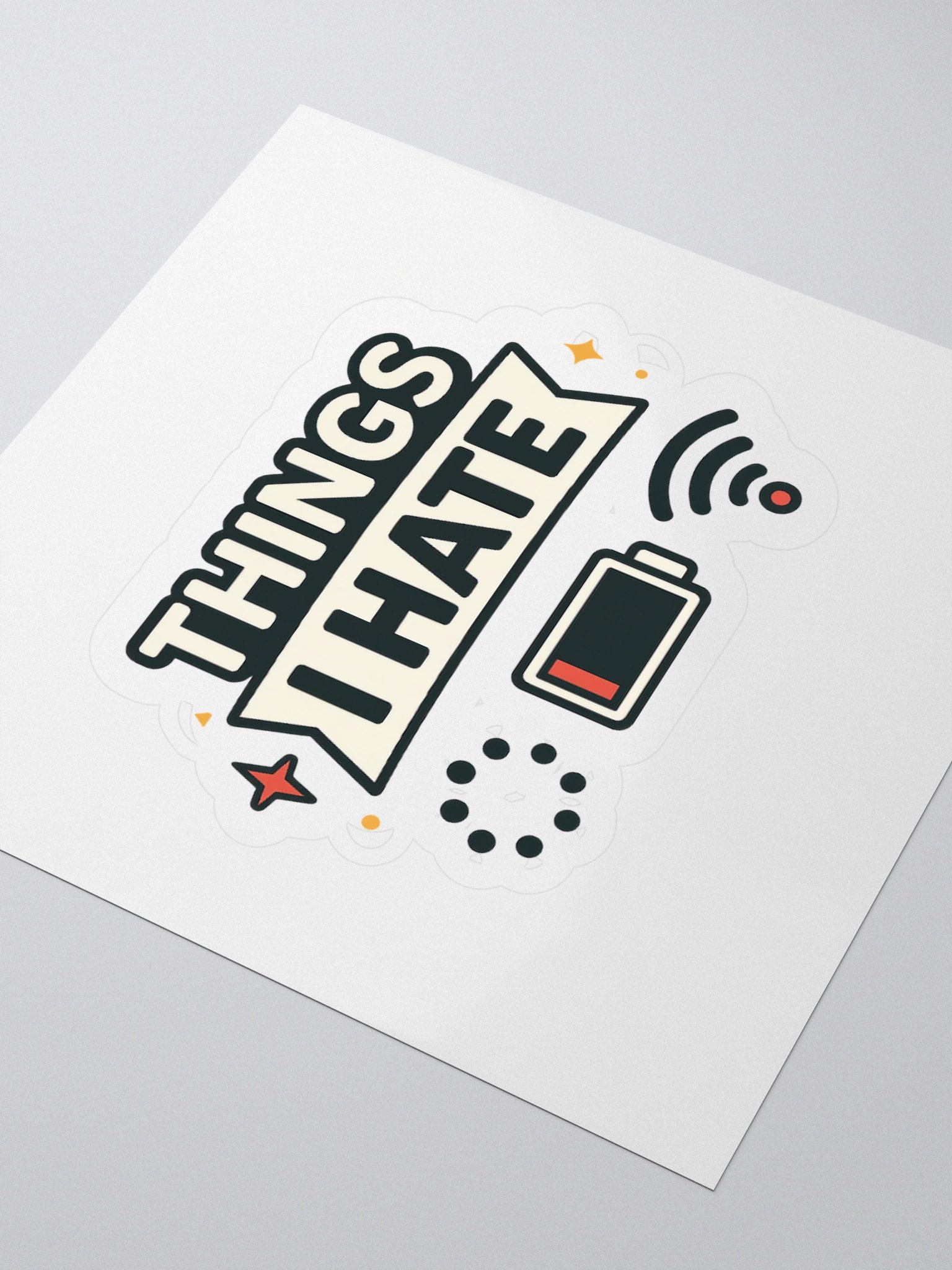 Things I HATE Stickers product image (9)