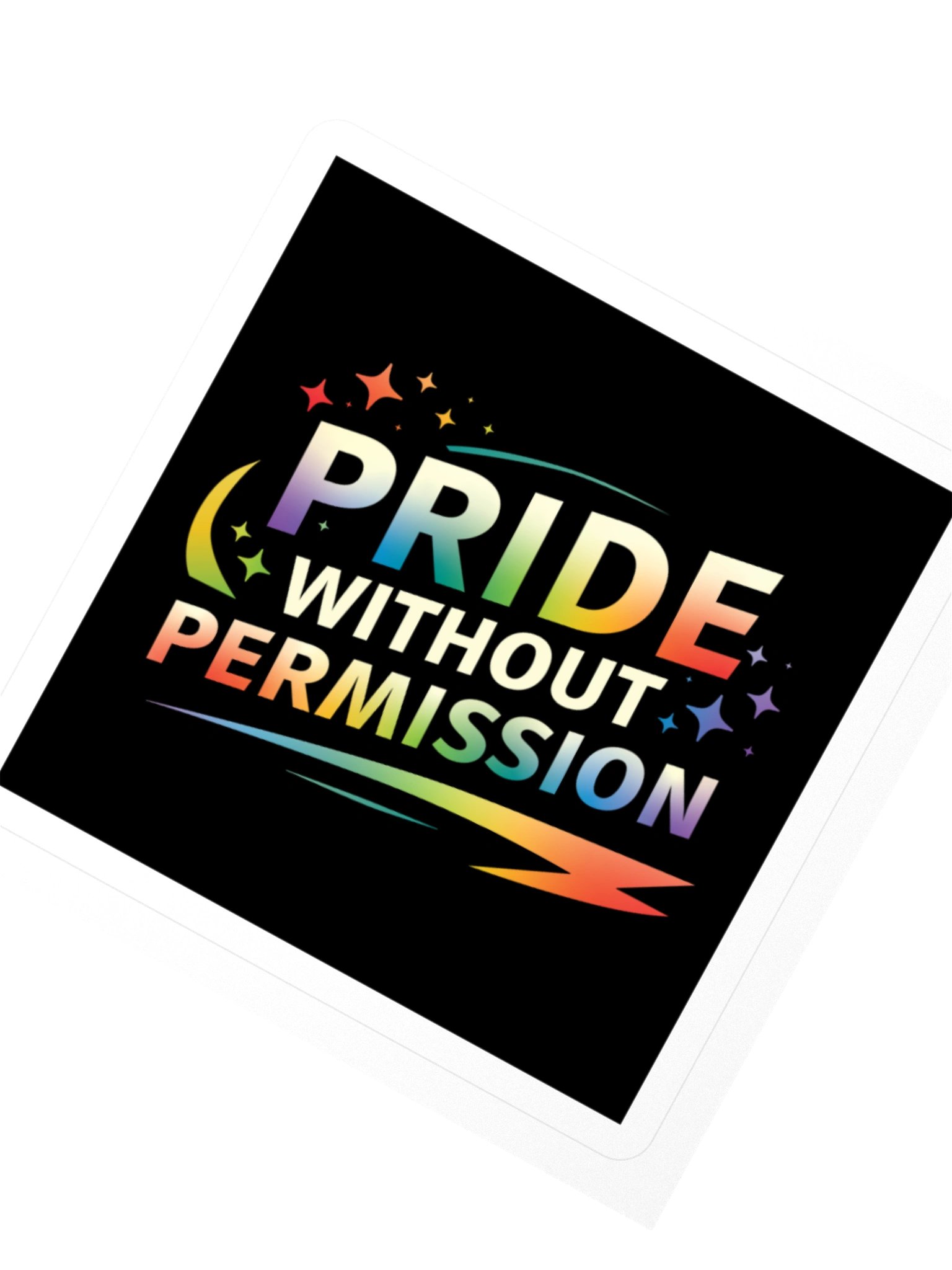 Pride Without Permission Sticker product image (2)