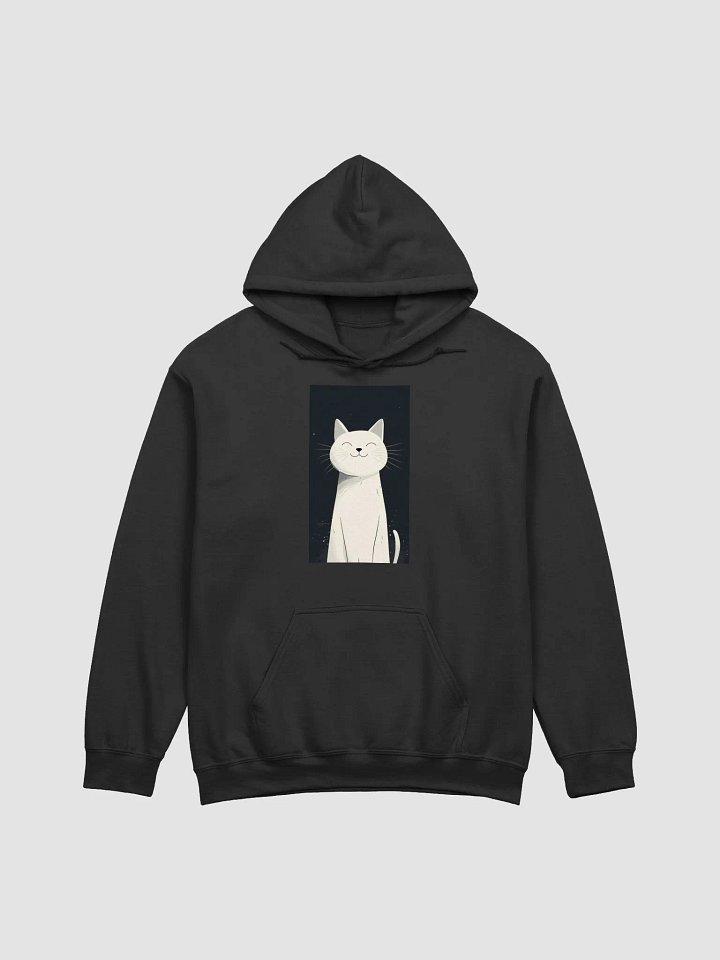 White Cat Cartoon Hoodie product image (6)