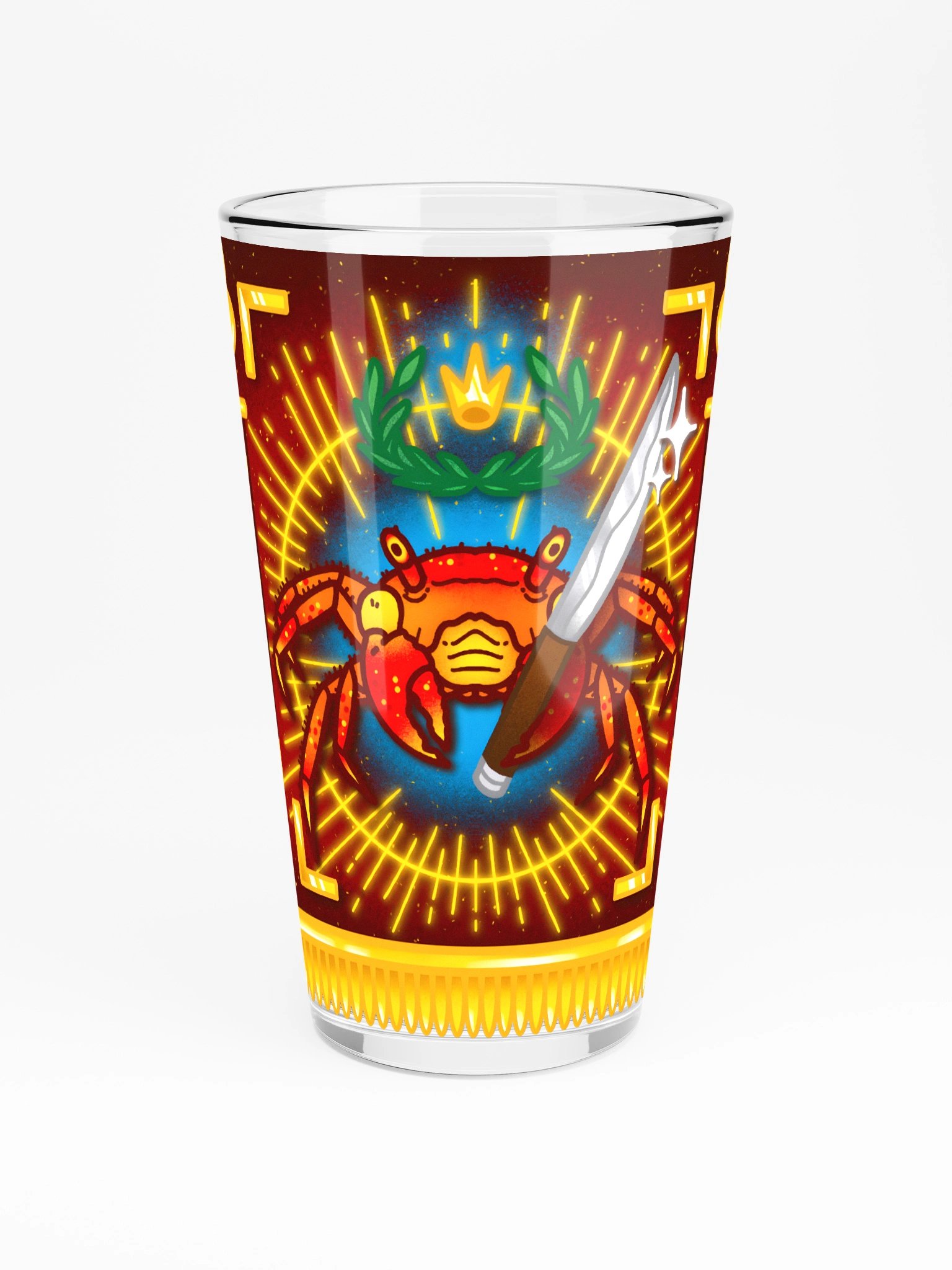 Banner pint glass product image (3)