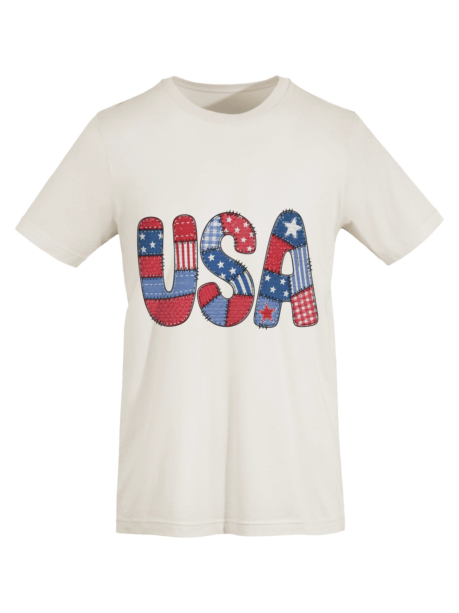USA Patchwork Adult tee product image (7)