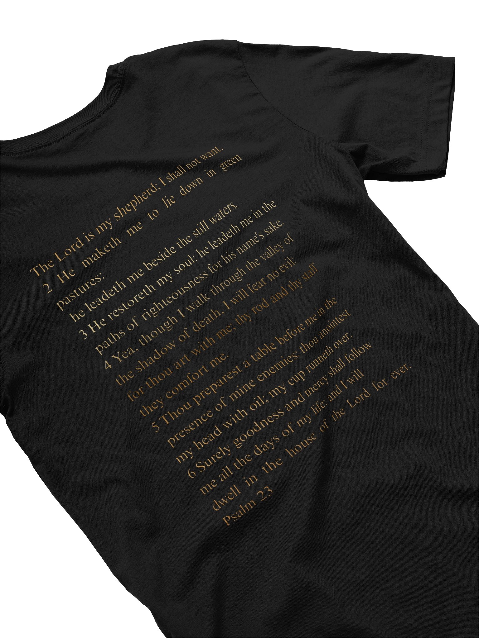 Psalm 23 - The Lord Is My Shepherd T-Shirt product image (4)