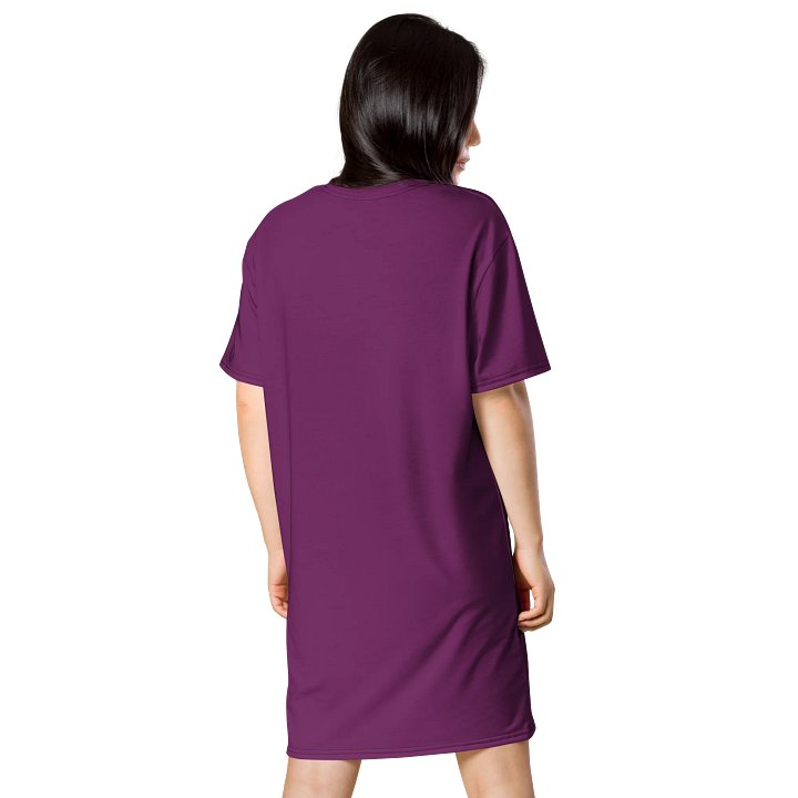 Oversized T-Shirt Dress - Regal Palatinate Purple, Sizes 2XS-6XL product image (2)