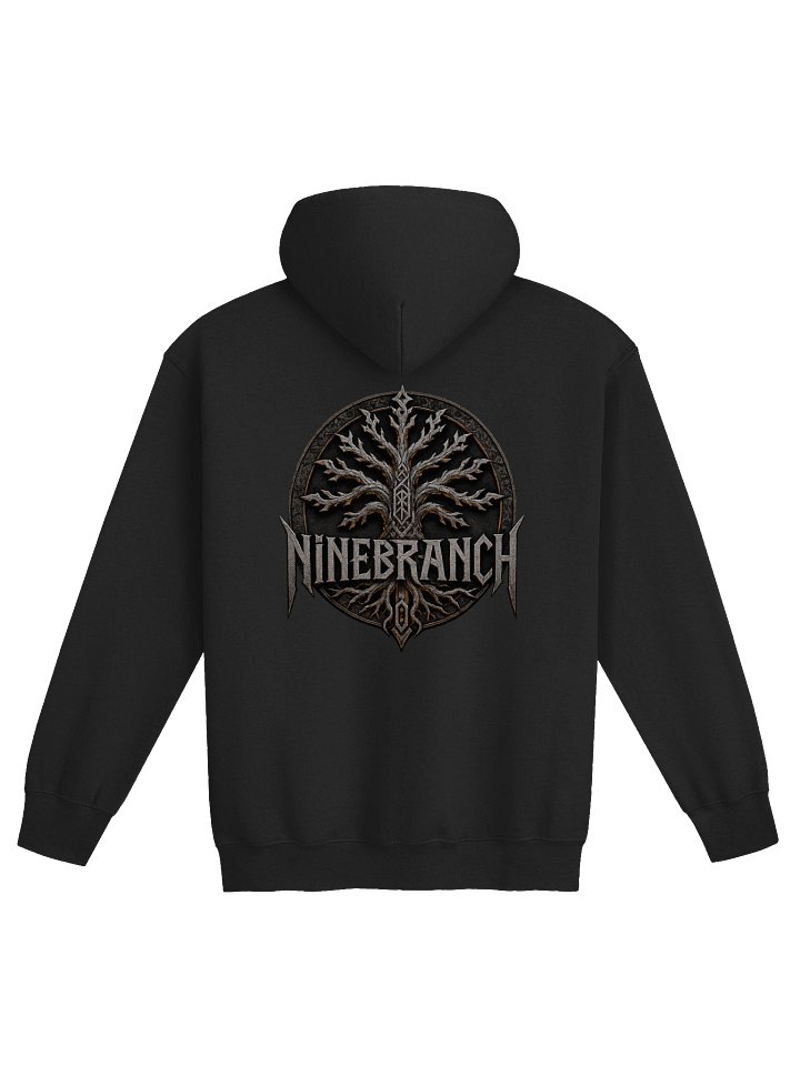 Ninebranch Metallic Logo Zip Hoodie product image (2)