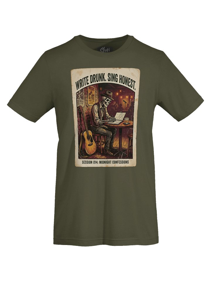 Write Drunk Sing Honest - V1 Tee product image (31)