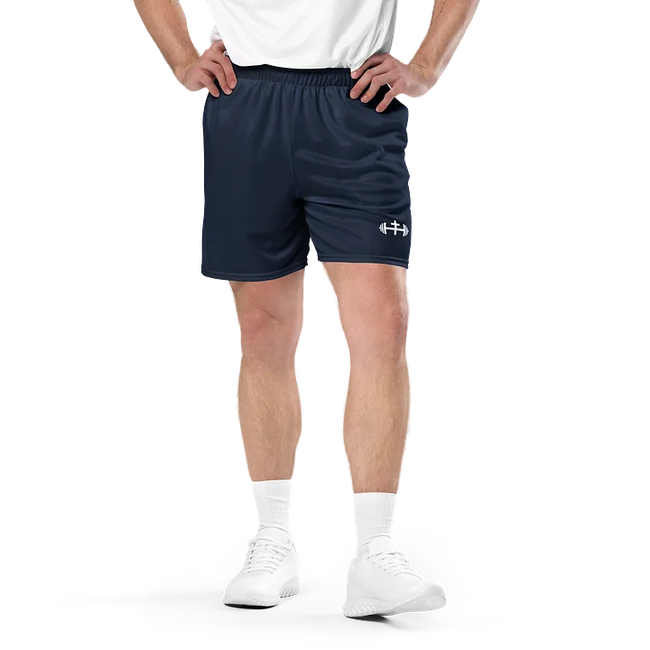 His House Mens Performance Mesh Shorts - Merlot product image (1)