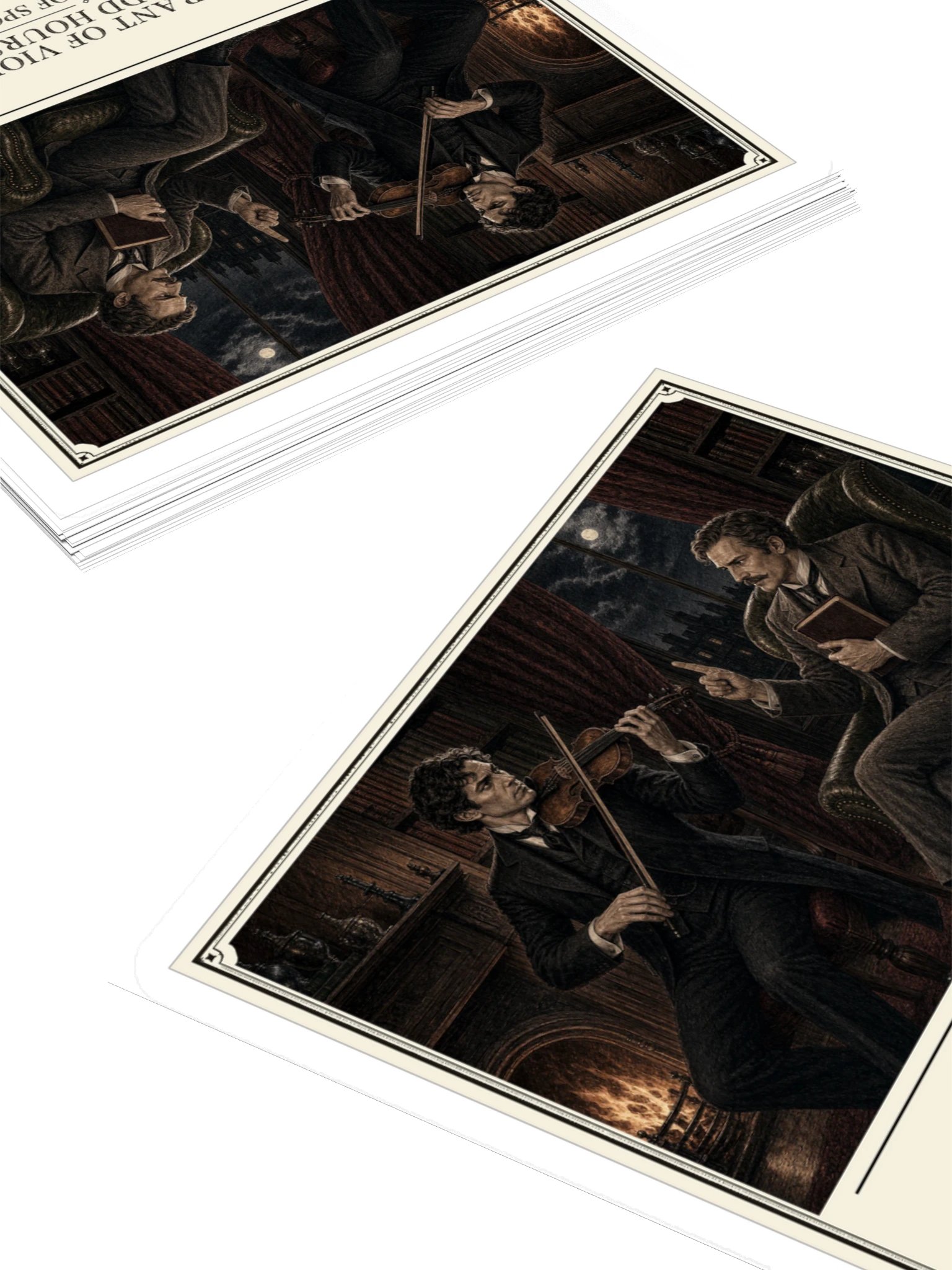 Tolerant Violin At Odd Hours Intolerant Spoilers -- A Study in Scarlet Sticker product image (4)