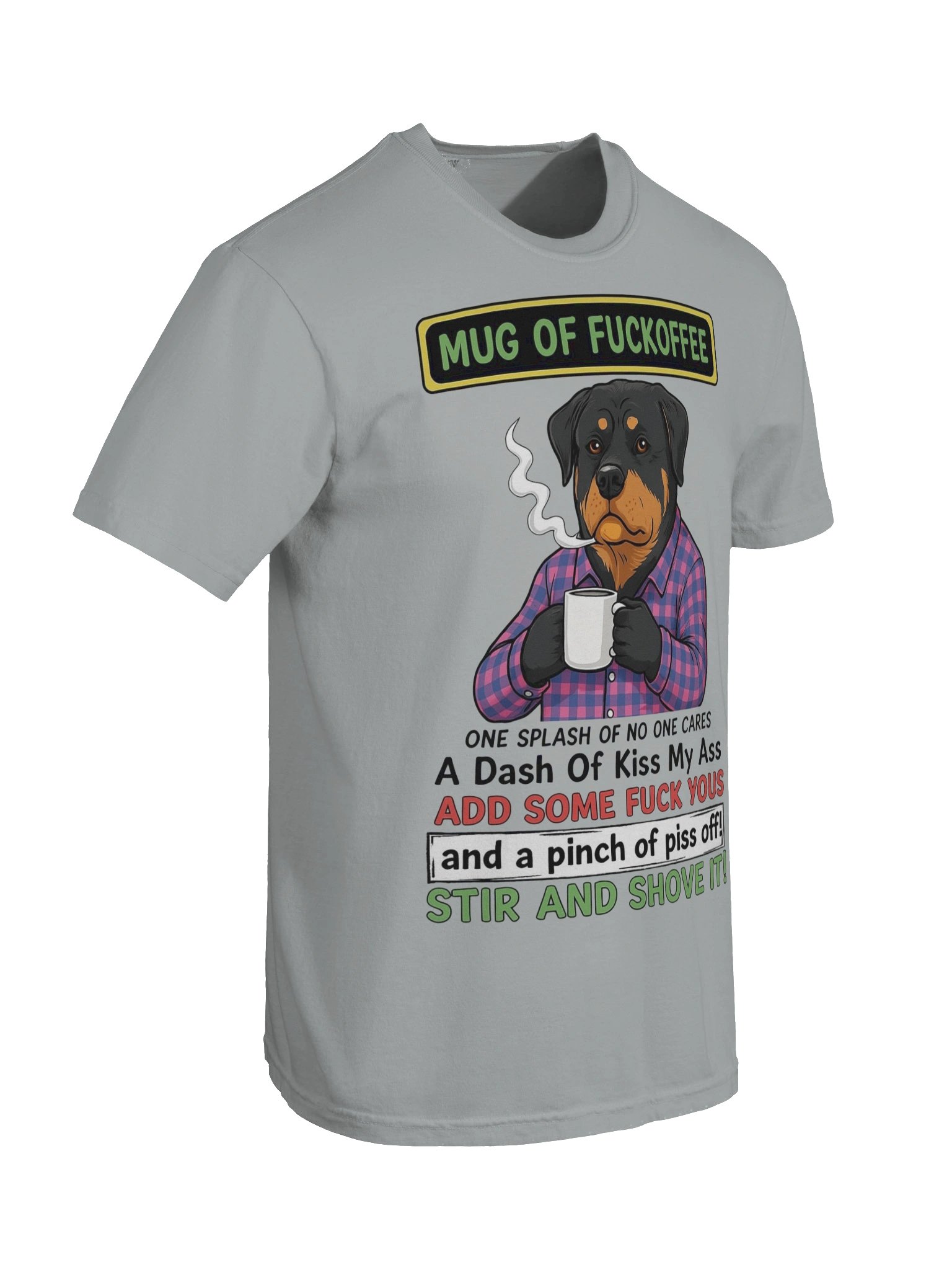 F*ckoffee Rottweiler Tee product image (8)
