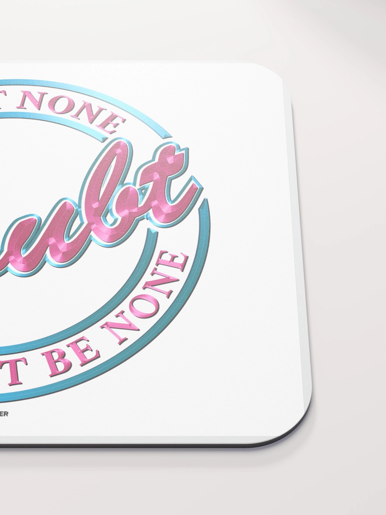 Doubt V1, Pink Mouse Pad BV product image (5)