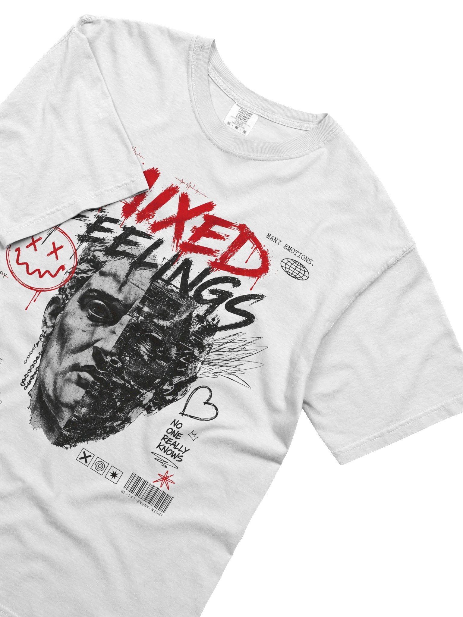🎧 MIXED FEELINGS TEE product image (4)