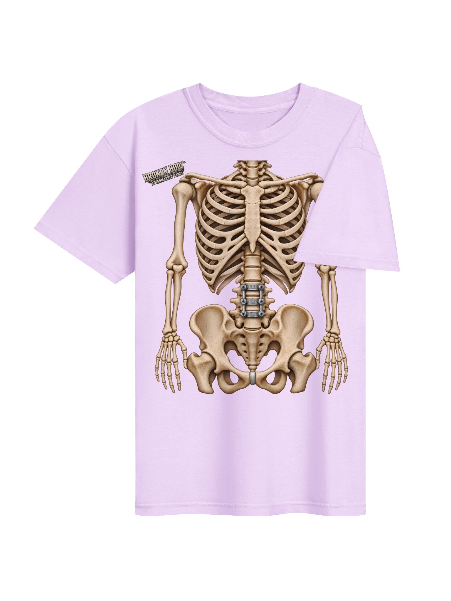 Lower Back Surgery Shirt — Aftermarket Parts Front & Back Tee | Rebuild Shop product image (5)