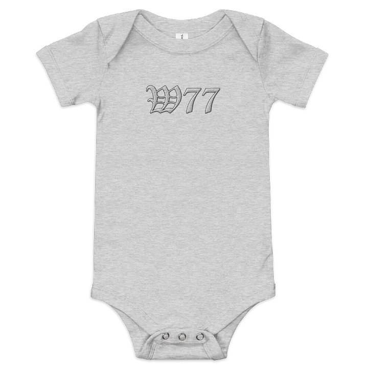 W77 Bella+Canvas Baby Short Sleeve One Piece product image (1)