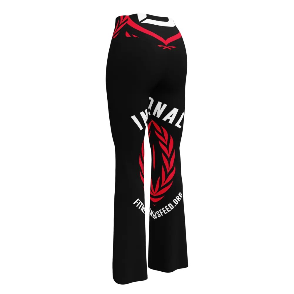 IFBNewsfeed.Org's All-Over Print Flare Leggings product image (8)