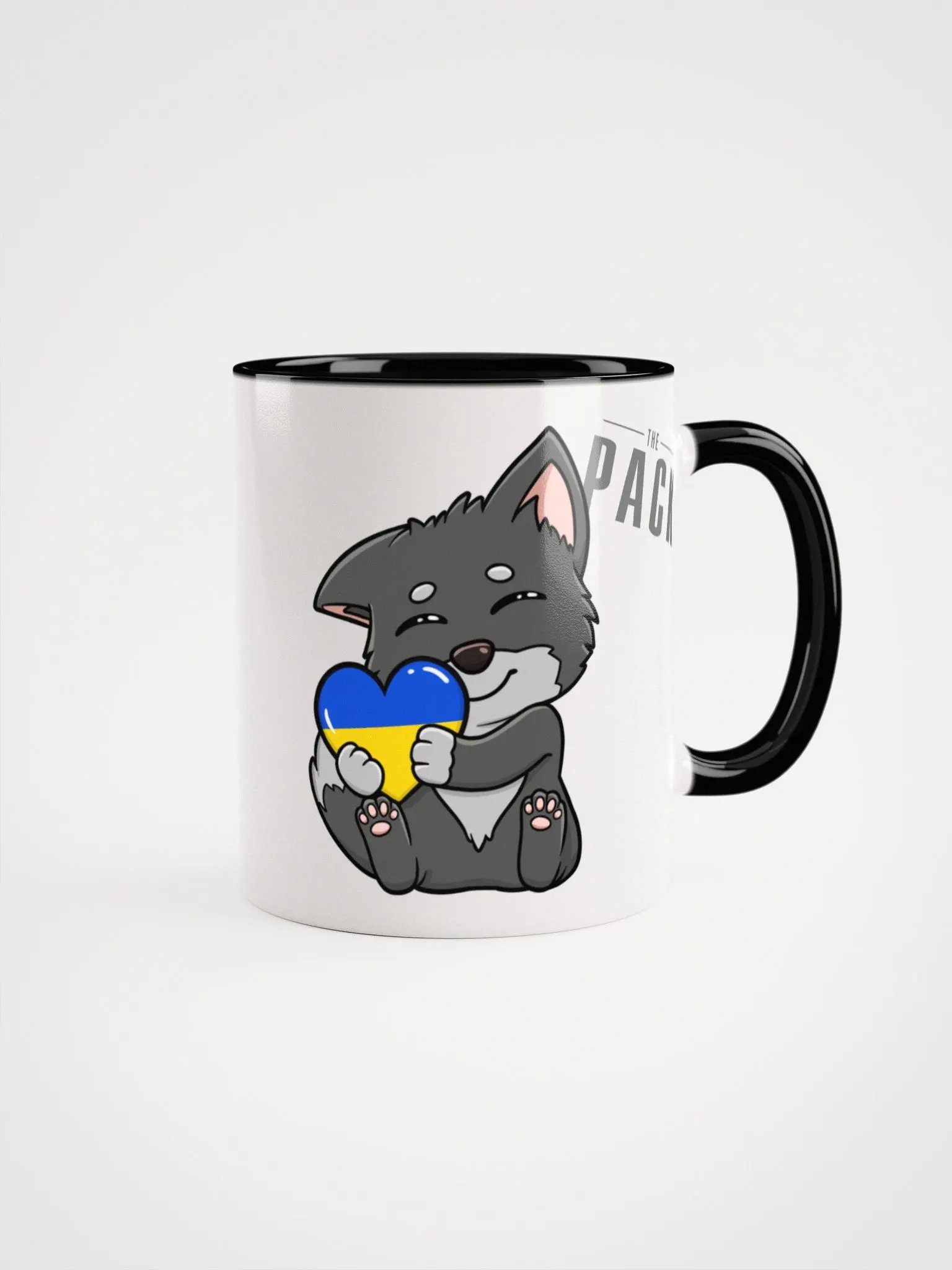Duo Emote Mug - Love for Ukraine product image (1)