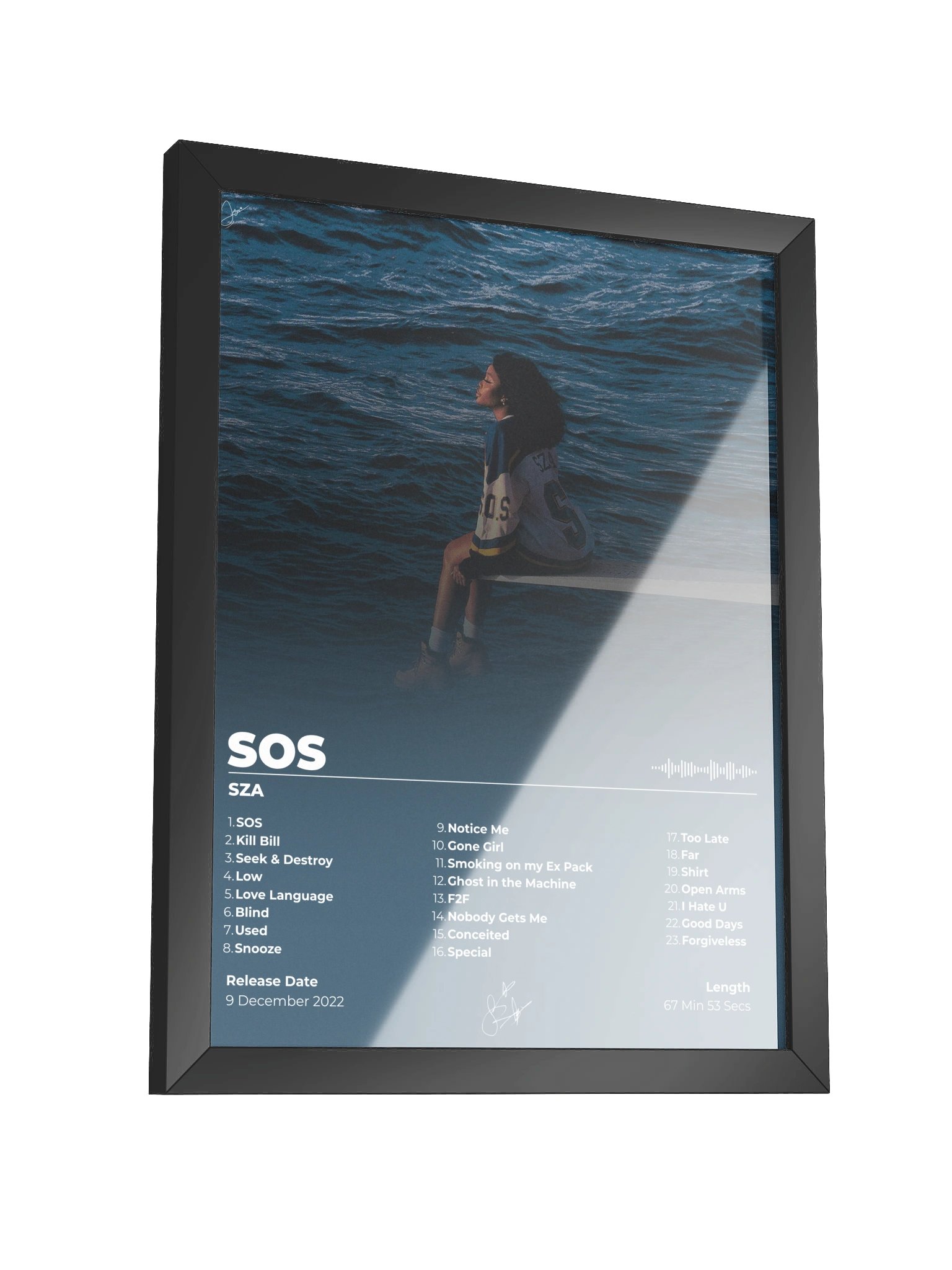 SOS SZA Framed Poster product image (5)