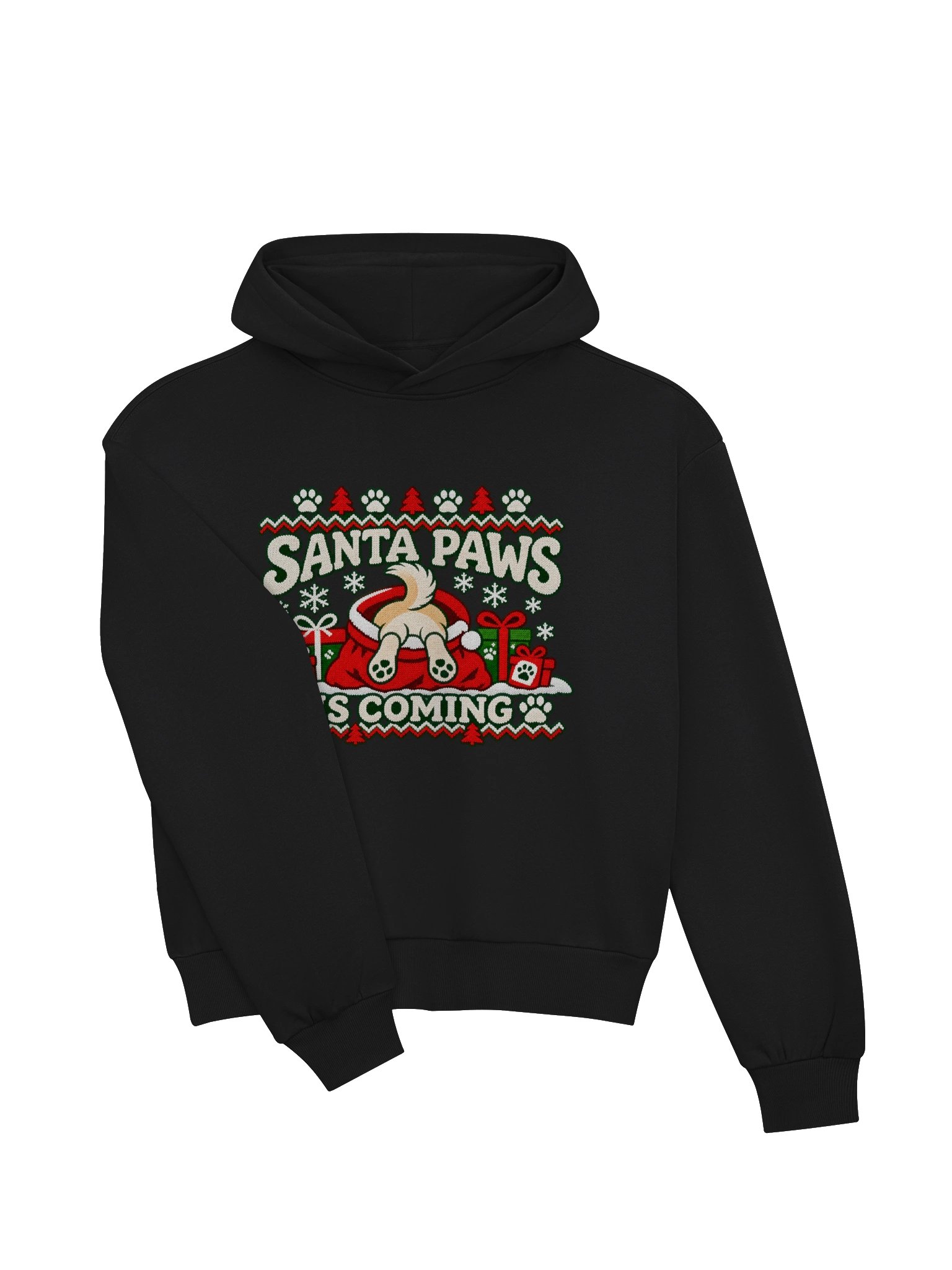Santa Paws Christmas Hoodie product image (13)