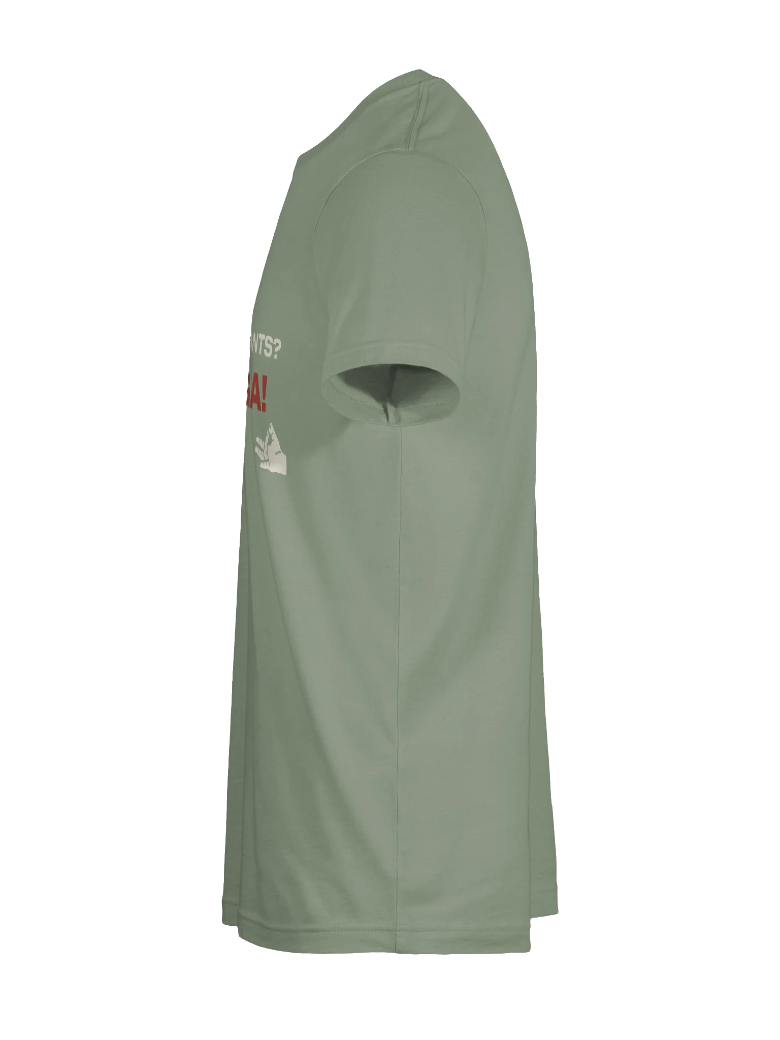 No Immigrants, No Yoga (White and Red Tee) product image (47)