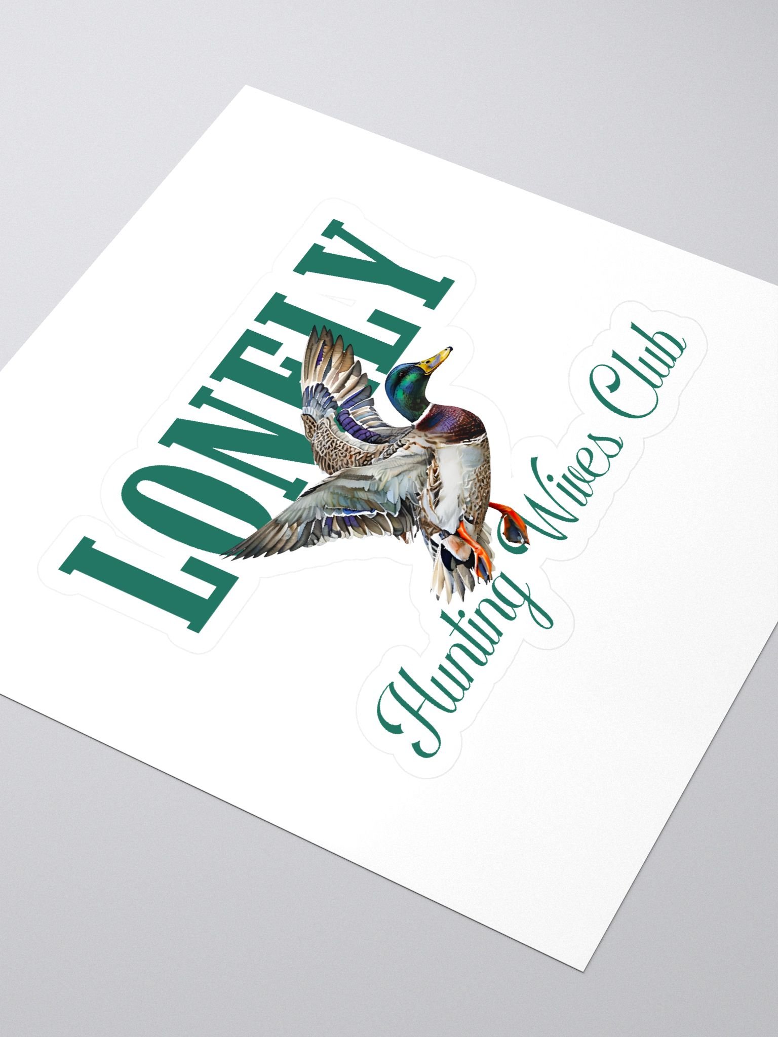 LONELY Hunting Wives Club Stickers product image (3)