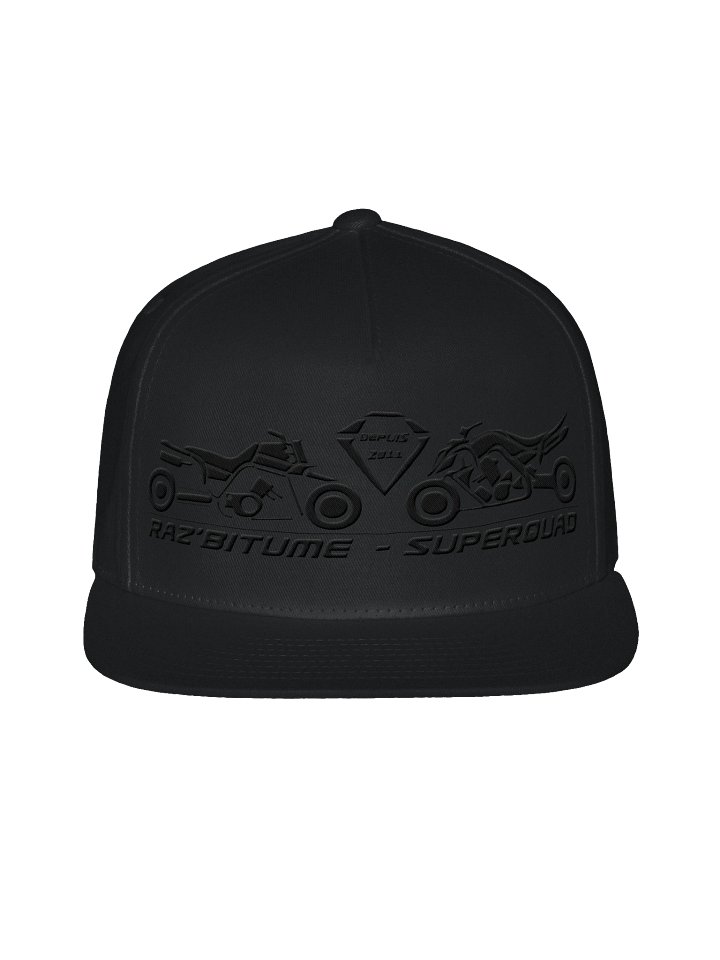 Raz'Bitume - Superquad noir - Snapback product image (1)