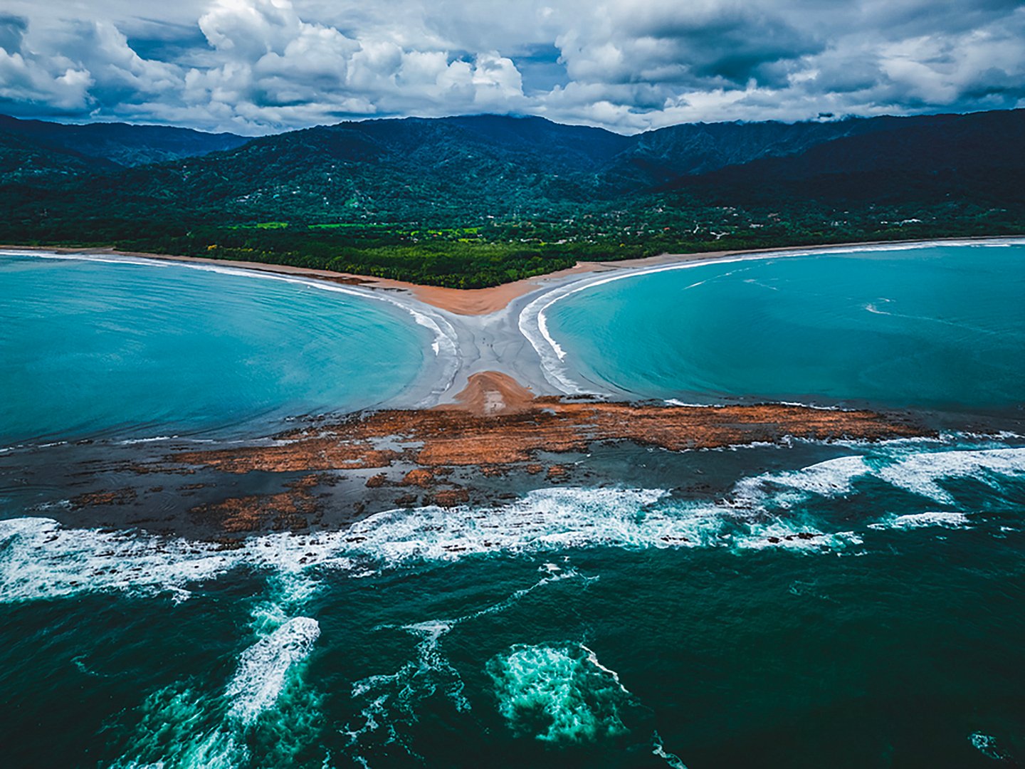 The Uvita whale tail, Costa Rica