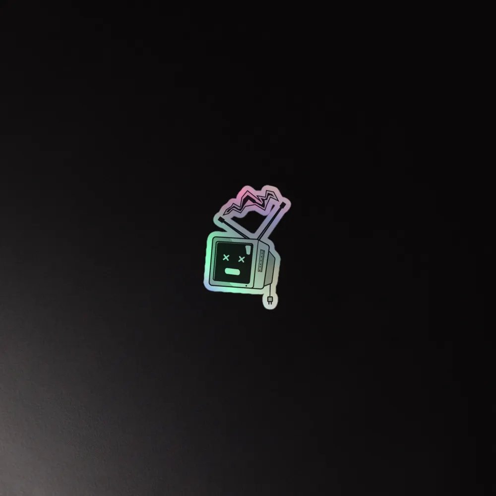 HOLO STICKER ~ TV product image (3)