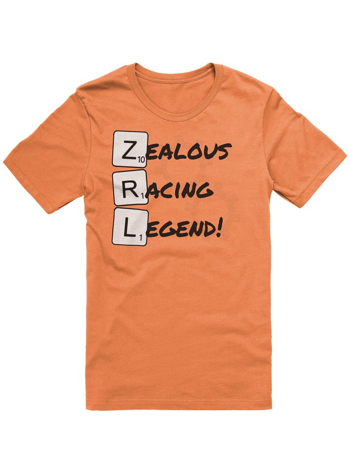 Zealous Racing Legend Orange Tee product image (1)