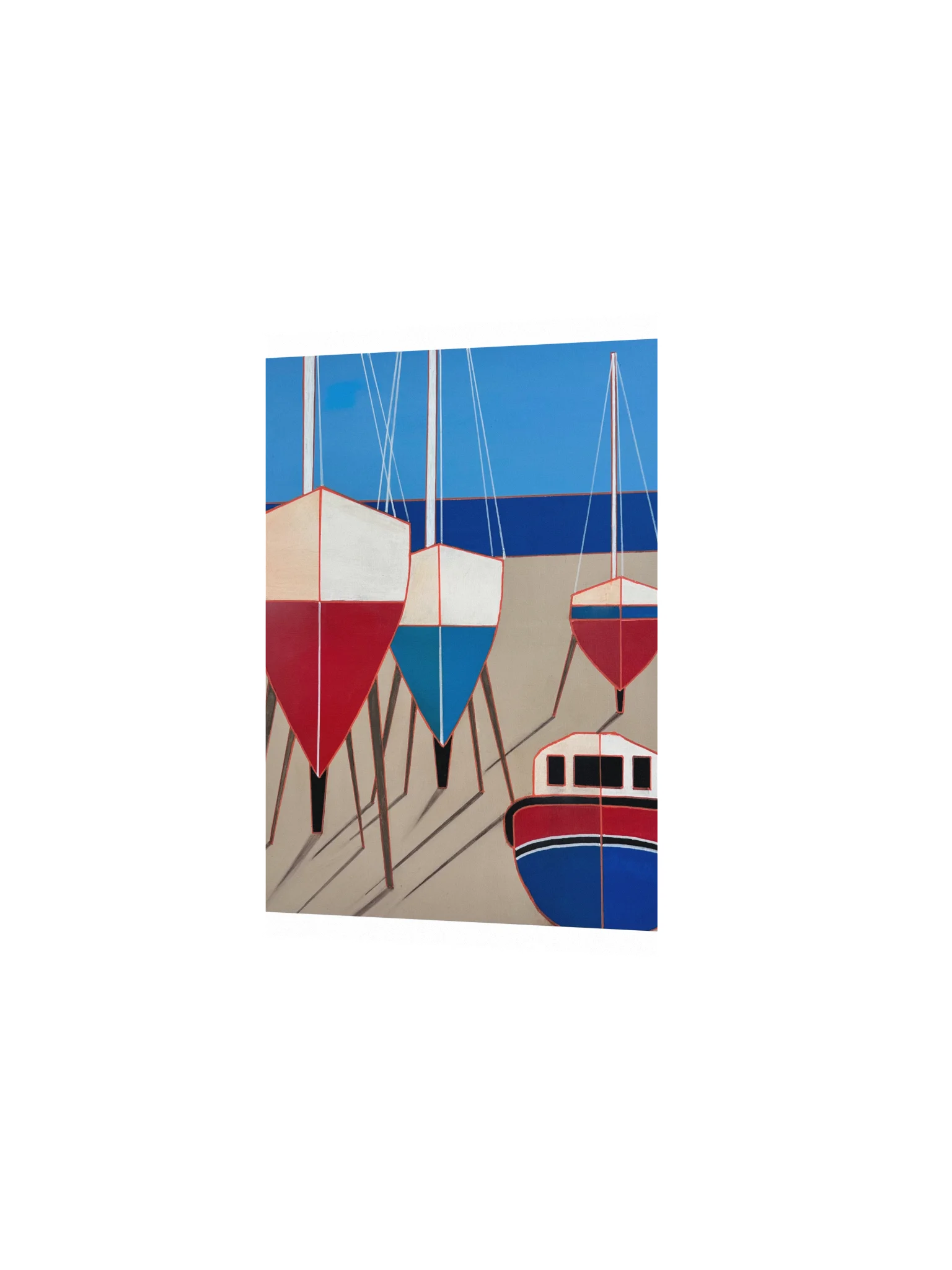 Print: Boatyard #1 product image (2)
