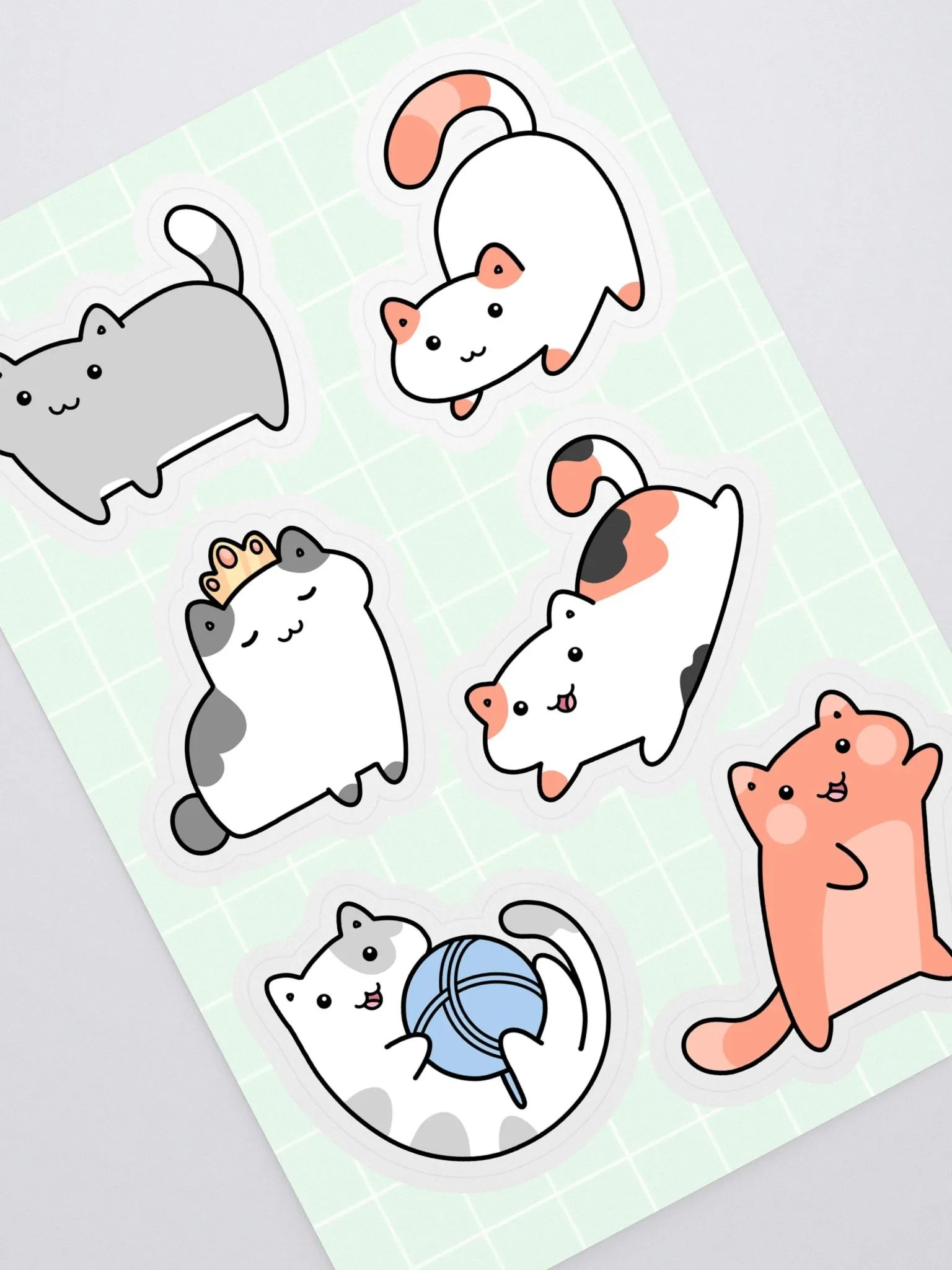 Cute Kitty Stickers product image (1)