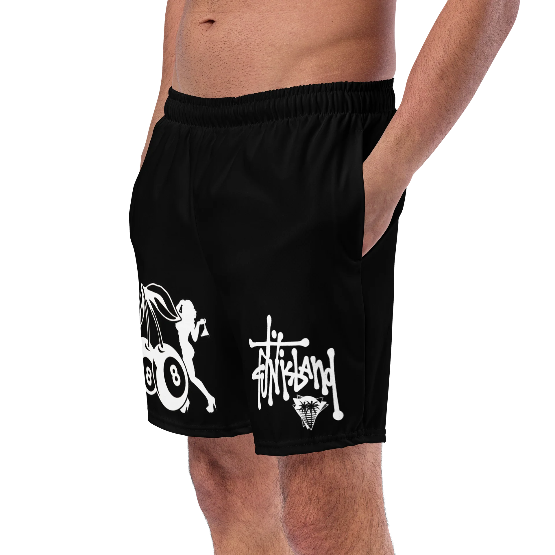 STUSSY 8-BALL SURFBOARD SHORTS SWIM TRUNKS product image (2)
