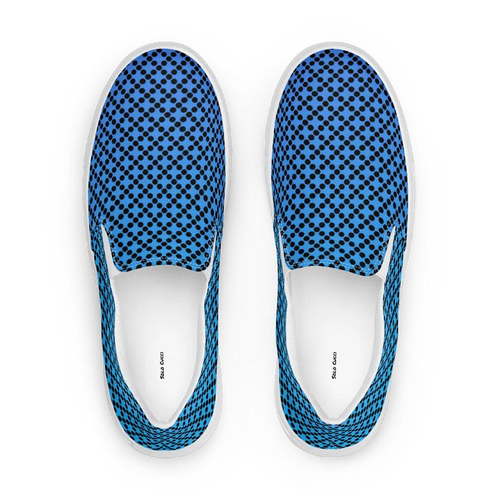 Snapy Blue Slip-Ons product image (1)