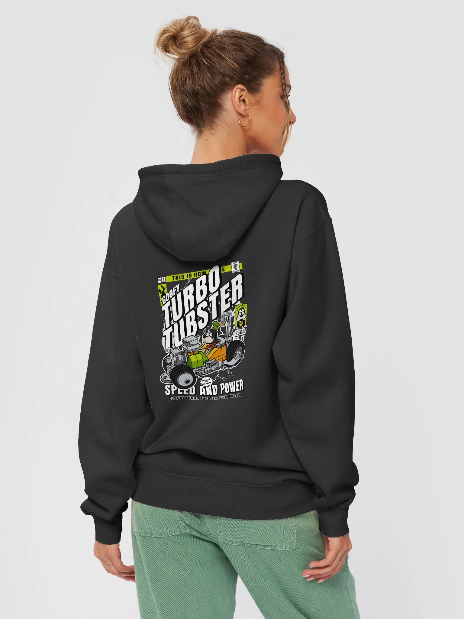 Turbo Tubster: Comic Book Cover Unisex Hoodie product image (4)