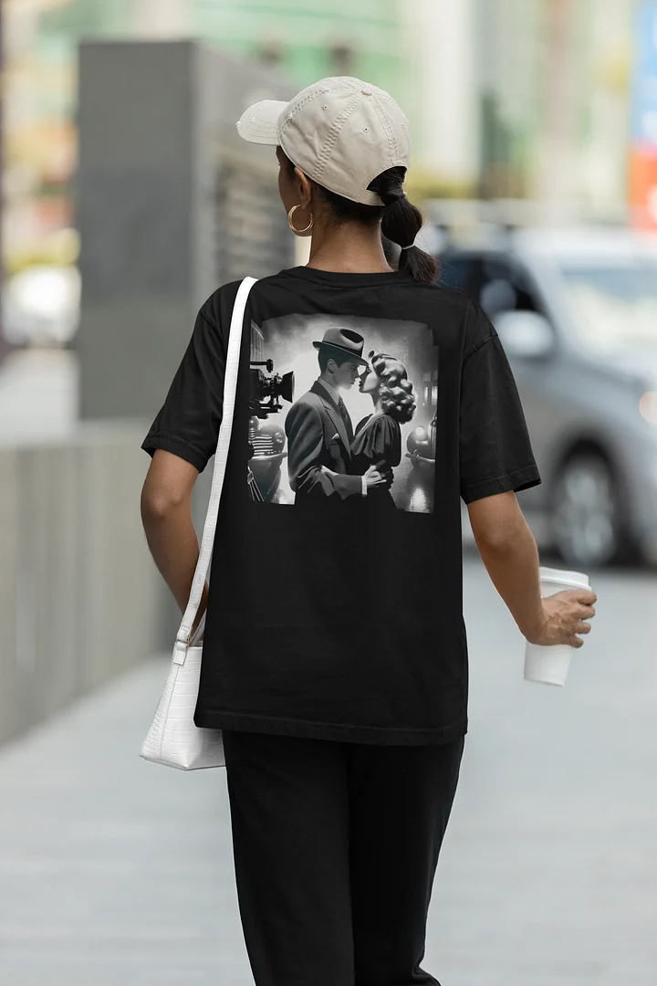 Copy of Classic Romance: Vintage Film Noir Love Affair (Womens Tee) product image (2)