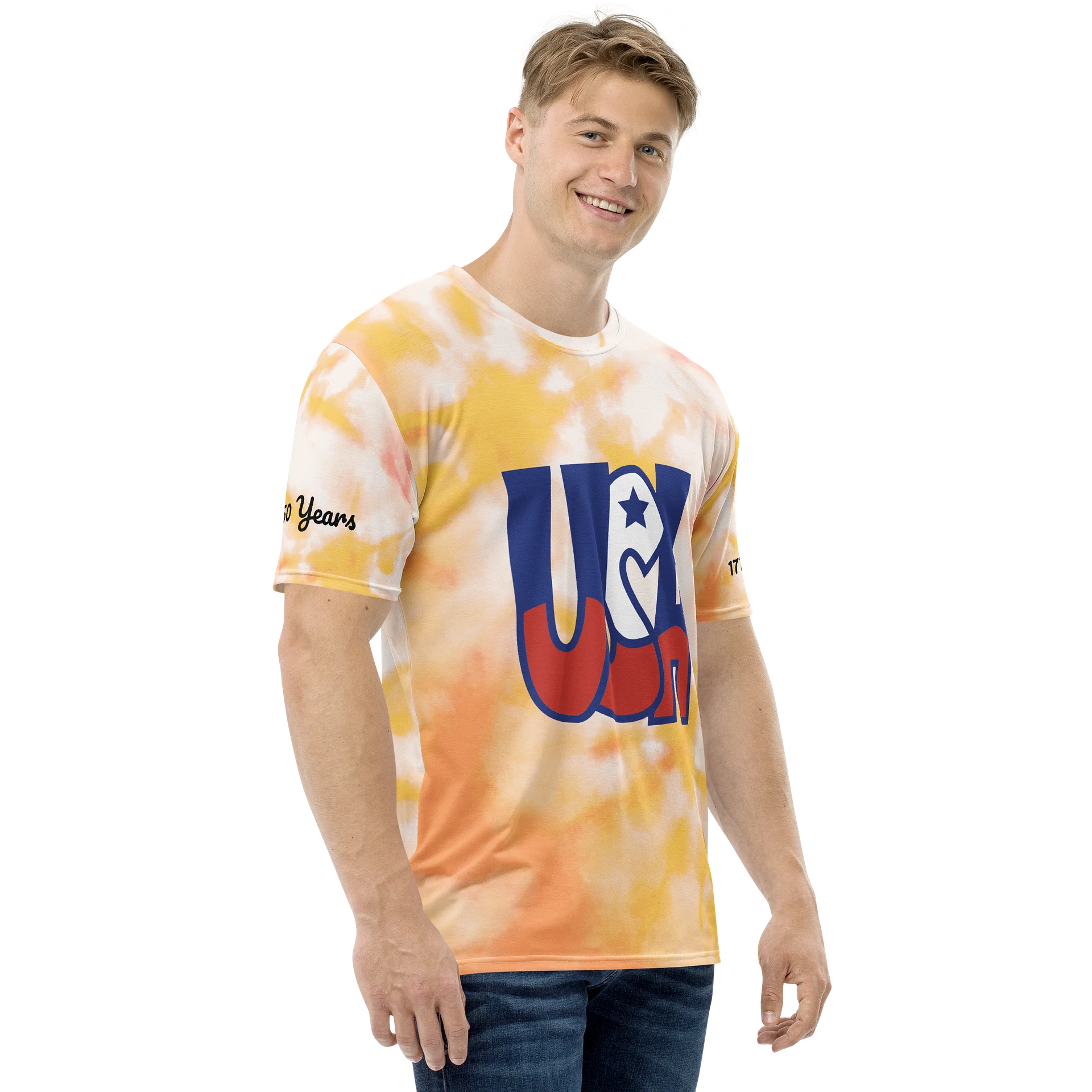 "U.S." Patriotic Pride Tee (Front & Shoulders) product image (4)