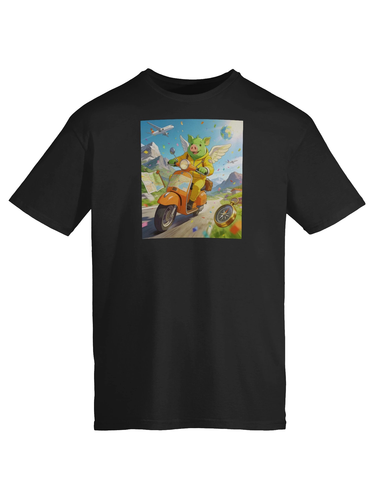 Piggy Explorer Map Tee product image (62)