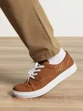 LM Origin™ Terra Brown Sneakers | Unisex Canvas Shoes product image (4)