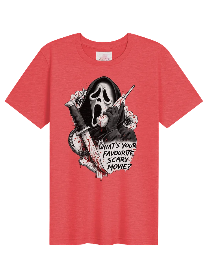 WHAT'S YOUR FAVORITE SCARY MOVIE TEE product image (4)