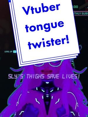 Featuring @Sriker Sly’s thighs! Can you say it 5 times super fast? 👀 #vtuber #twitch #sexy #thighs #twitchclips #streamer 